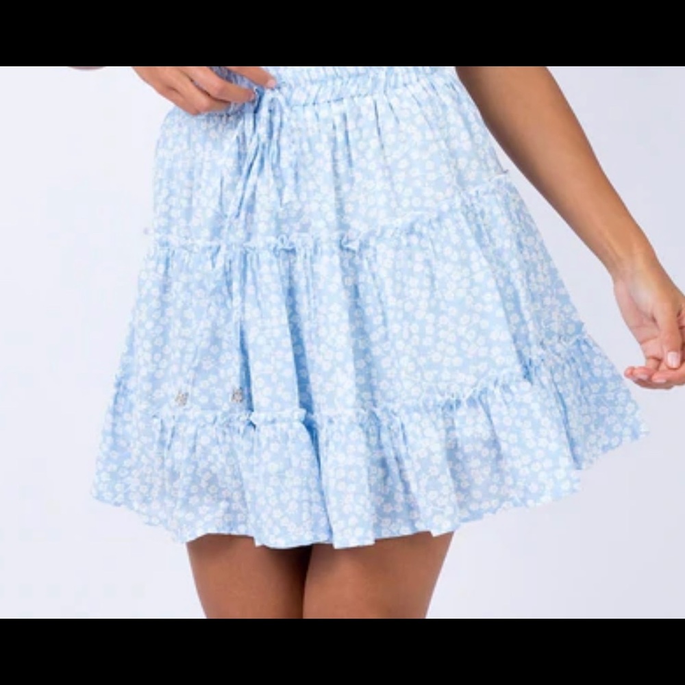 Princess Polly Floral Mini Skirt